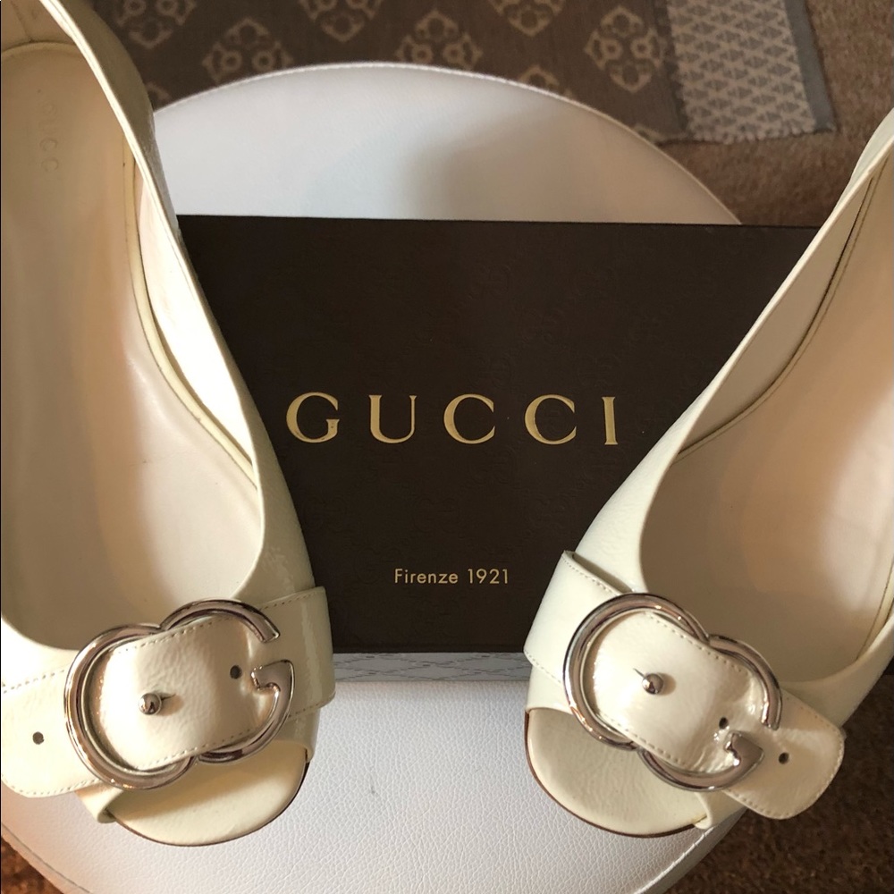 Gucci shoes, salandia peep
